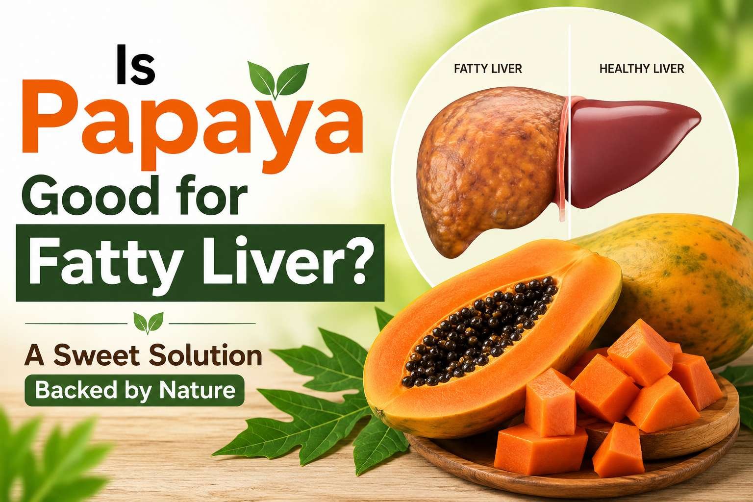 Is Papaya Good for Fatty Liver? A Sweet Solution Backed by Nature
