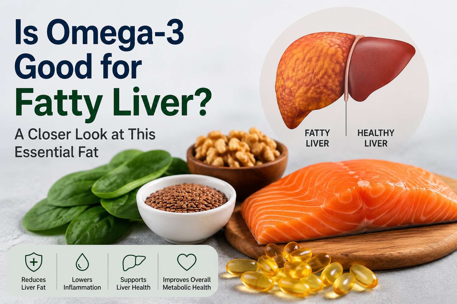 Is Omega-3 Good for Fatty Liver? A Closer Look at This Essential Fat