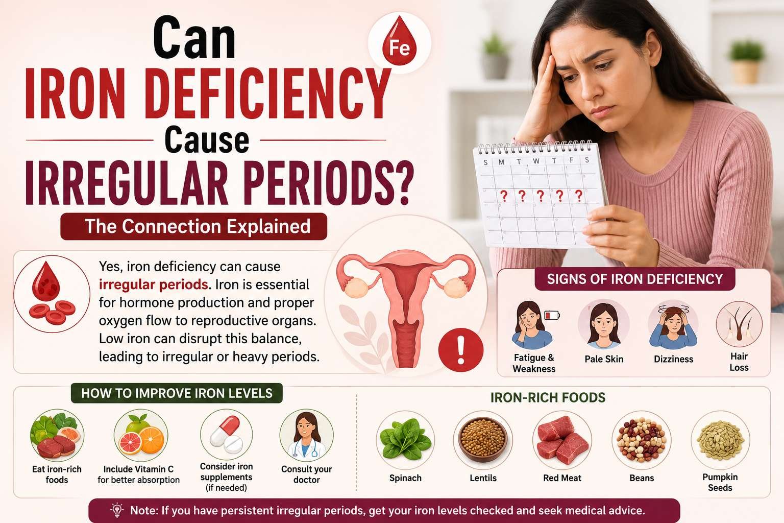 Can Iron Deficiency Cause Irregular Periods?