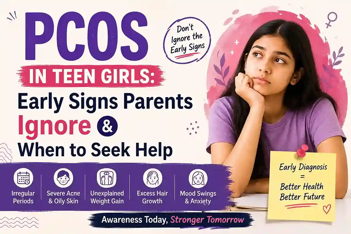 PCOS in Teen Girls: Early Signs Parents Ignore & When to Seek Help