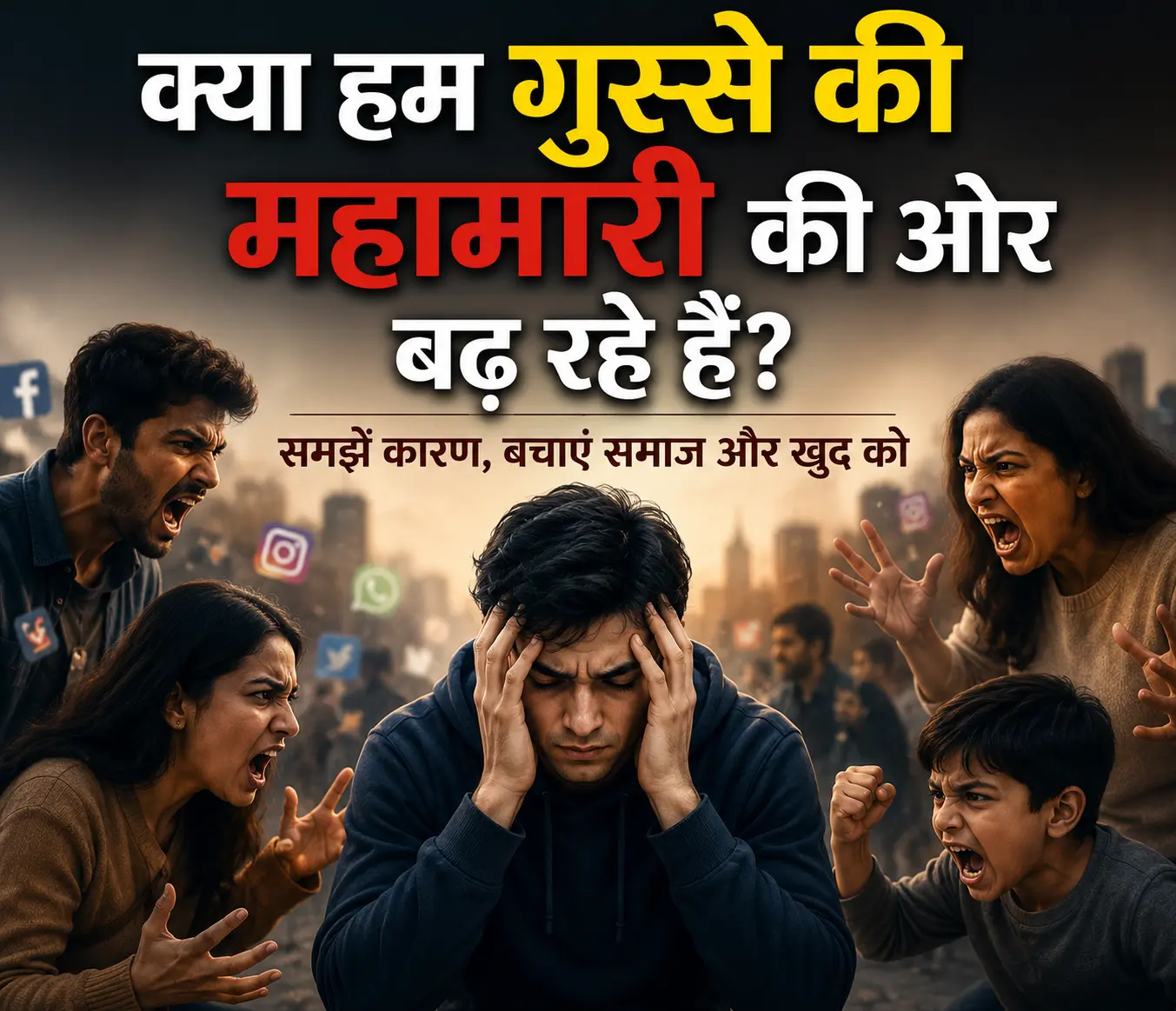क्या हम गुस्से की महामारी की ओर बढ़ रहे हैं? बदलती सोच का सच
