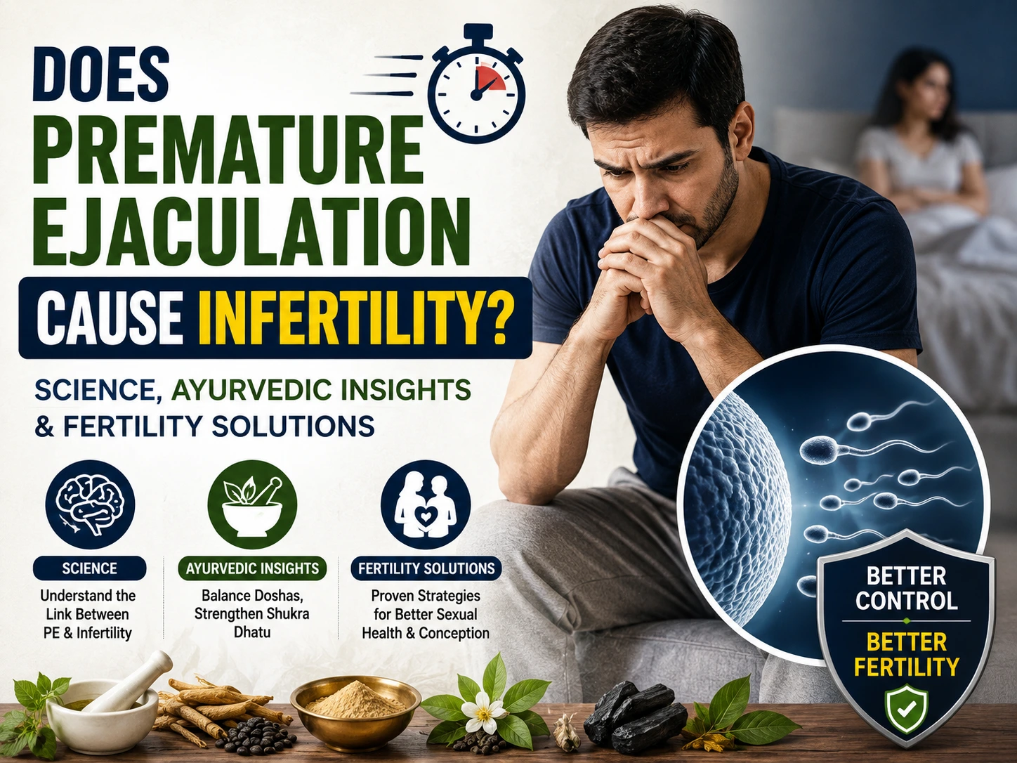 Does Premature Ejaculation Cause Infertility?