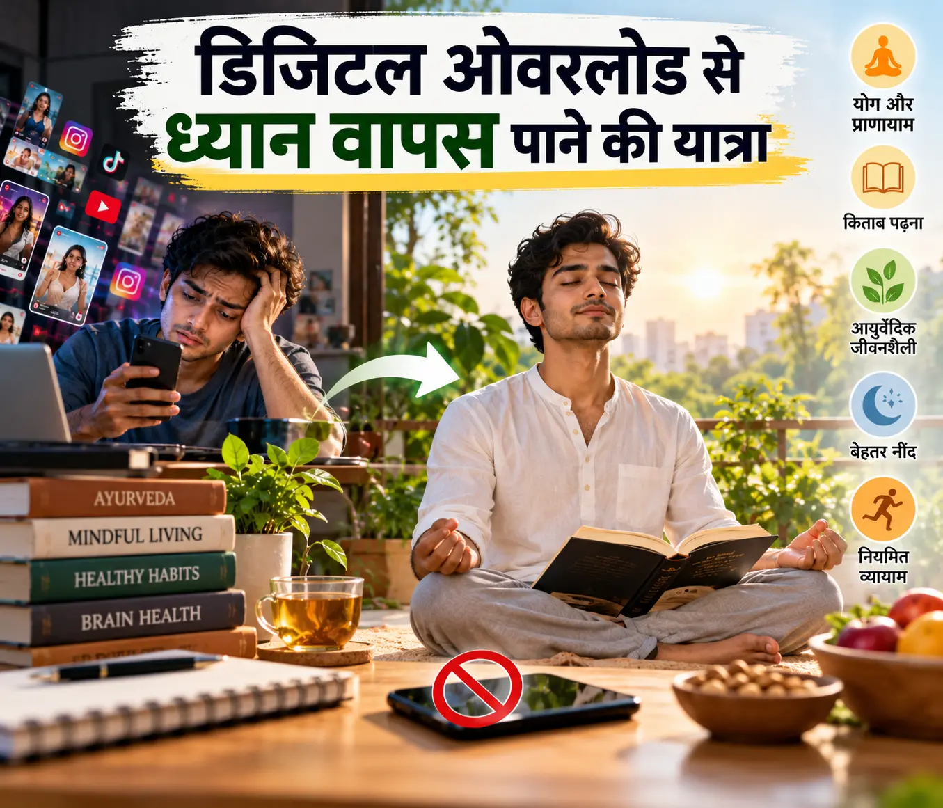 Multitasking is being poison for brain
