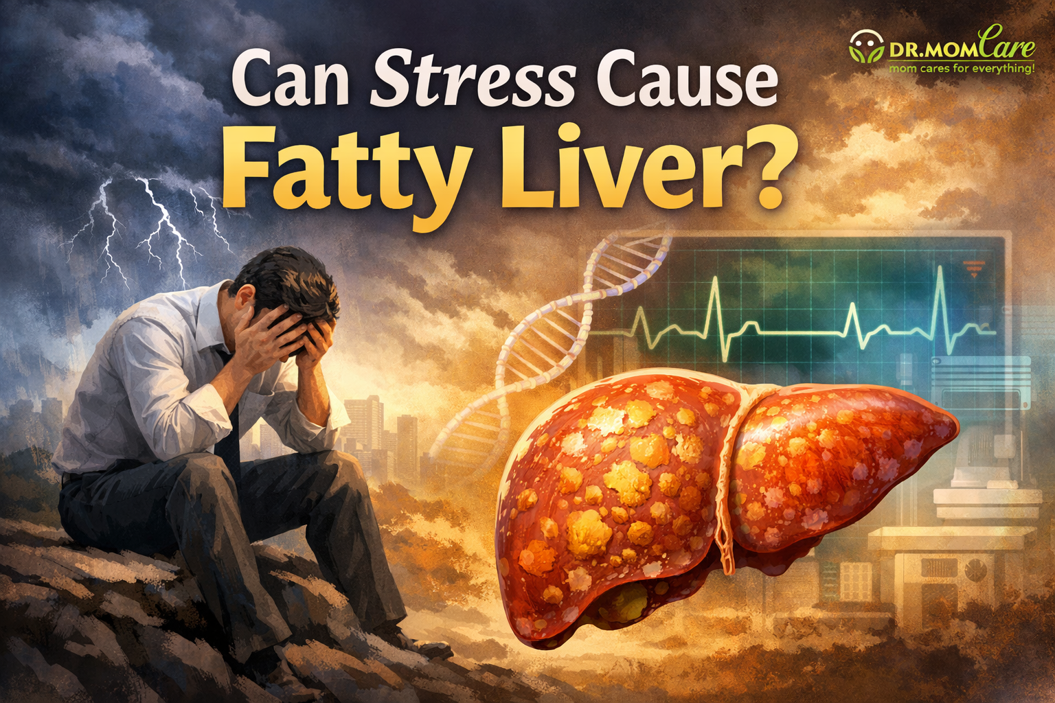 Can Stress Cause Fatty Liver?